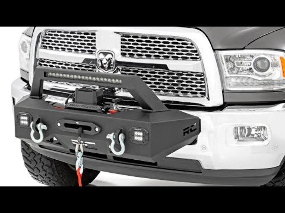 Kit de montaje de cabrestante Rough Country EXO para RAM 2500 2x2/4x4 (2014-2018)- - Image 2