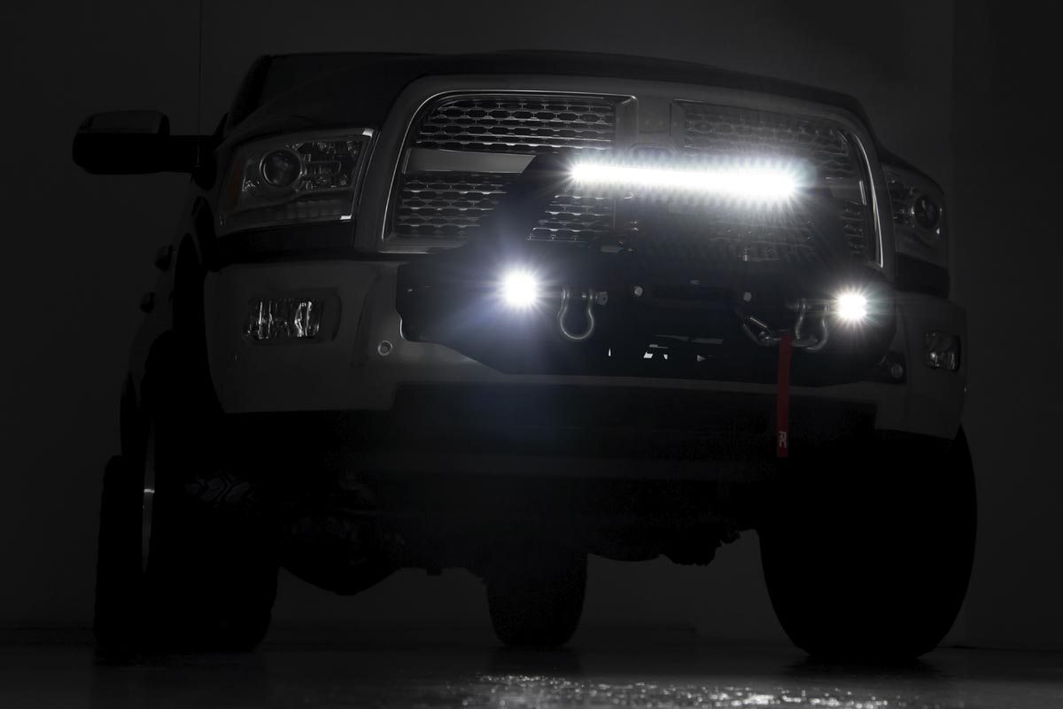 Kit de montaje de cabrestante Rough Country EXO para RAM 2500 2x2/4x4 (2014-2018)- - Image 3