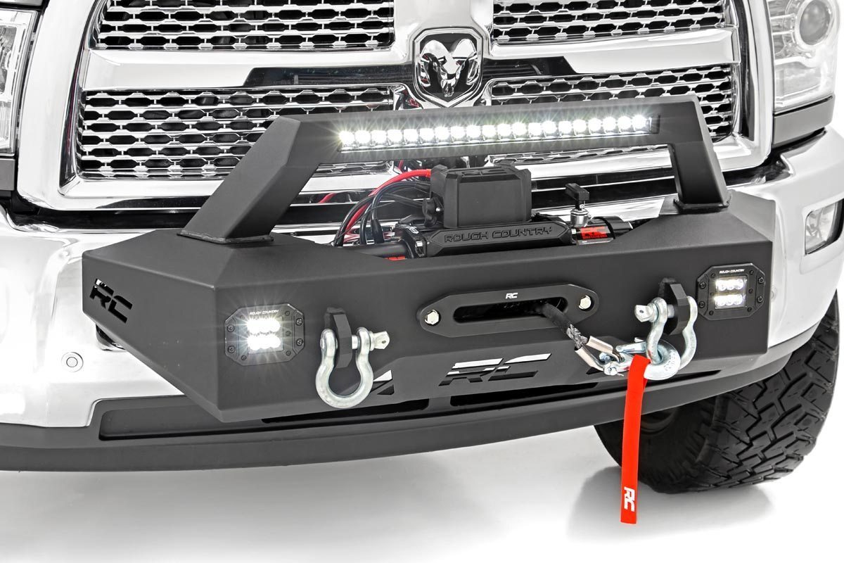 Kit de montaje de cabrestante Rough Country EXO para RAM 2500 2x2/4x4 (2014-2018)- - Image 4