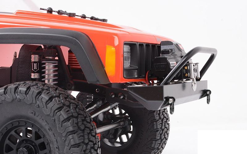 Tough Armor Wide front Winch Bumper w/ Winch Bar Z-S1162 RC4WD SCX10 II & 1 - Image 5