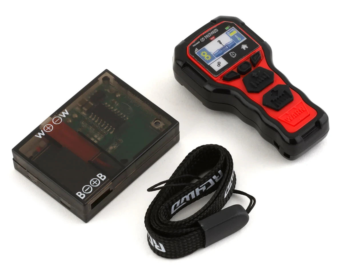 RC4WD Z-E0130 1:10 Warn Control remoto inalámbrico avanzado y receptor de cabrestante-