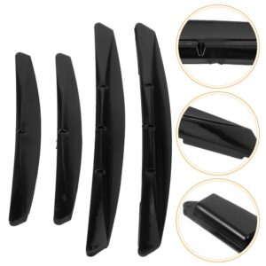 4 Piezas Protectores de Puerta Tiras Anticolisión para Coches Protector de Parachoques Automotriz-