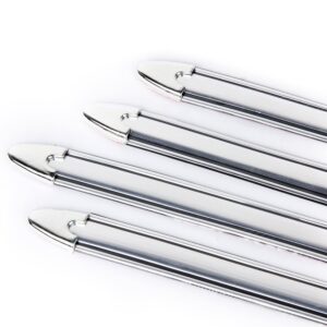 4 piezas Tiras protectoras de puerta de carrocería protectores automotrices protectores de parachoques para-