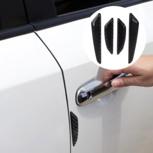 4 Piezas Protector de Puerta Protectores de Coche Tira Anticolisión Borde Protector-