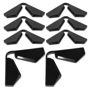 8 piezas protectores de puerta para parachoques de coche protector borde de esquina repuesto-