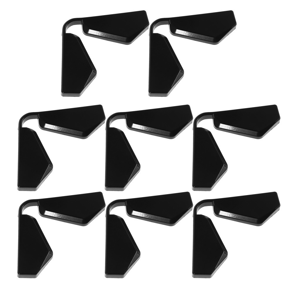 8 piezas protectores de puerta para parachoques de coche protector borde de esquina repuesto- - Image 5