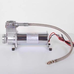 Portable Mini DC Air Compressor Modified for Vibration-Dampened Automotive Use