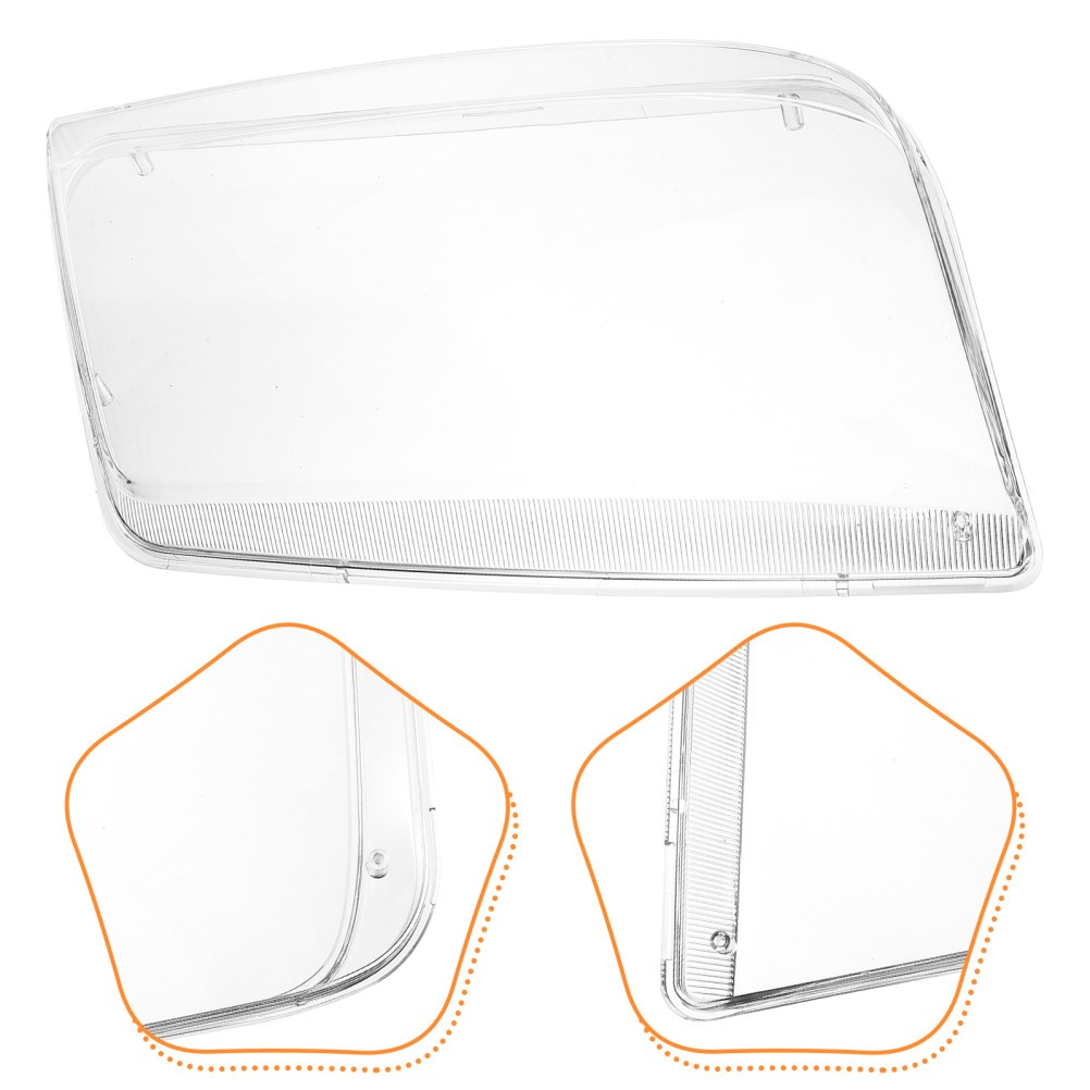 Cubierta de lente de faros Protector de faros Tapa de luz de automóvil Faro automotriz- - Image 4