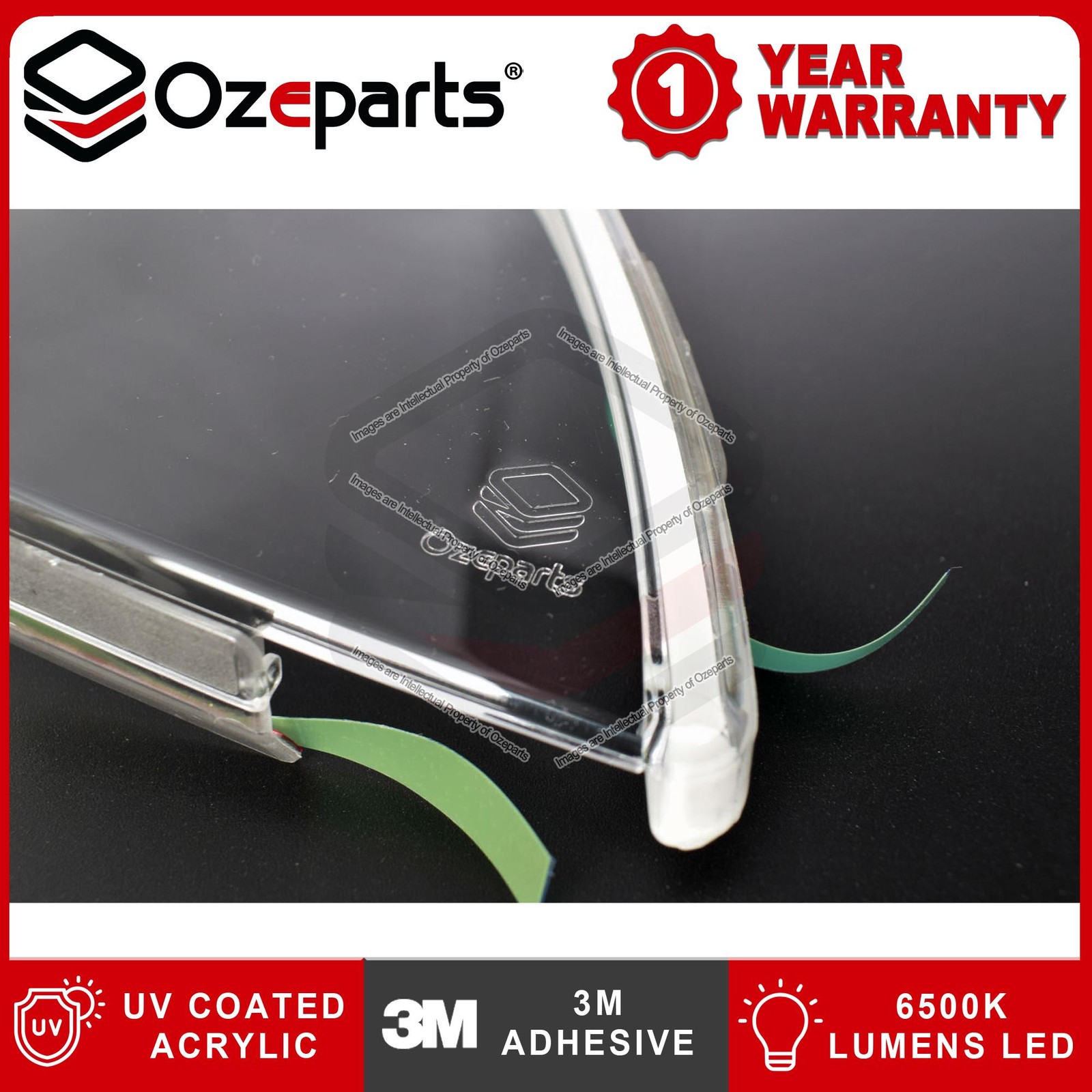 Par de protectores de faros con LED DRL para Holden Commodore VE S1 SV6 SS SSV- - Image 4