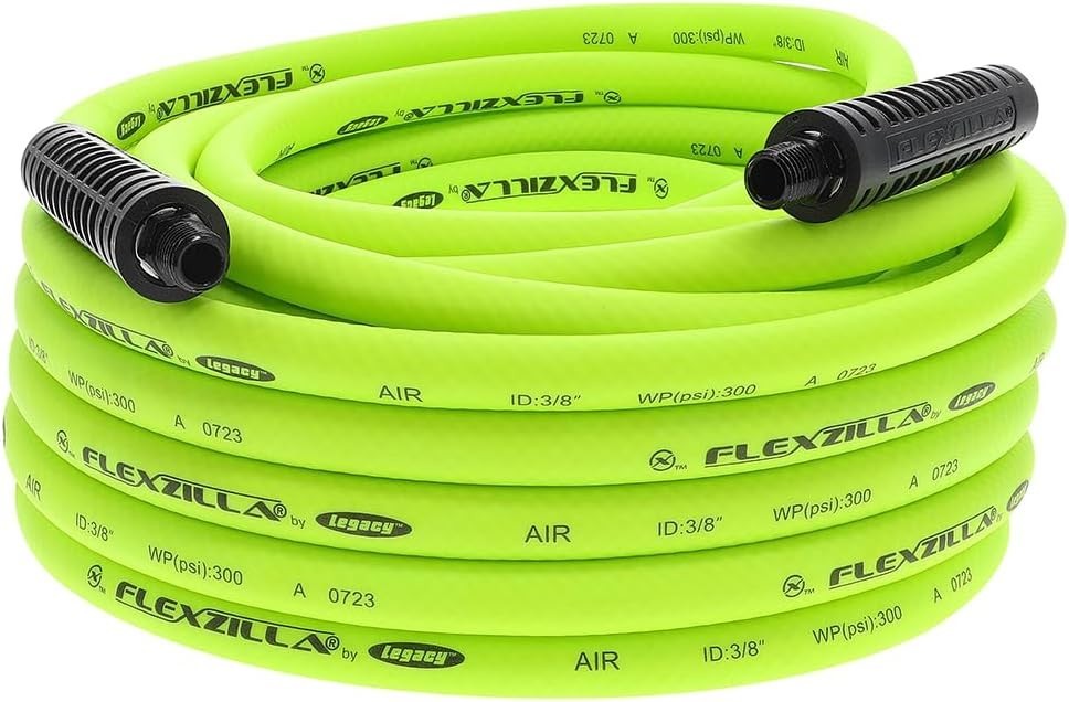 Heavy-Duty Flexzilla Air Hose 3/8" x 50 ft. - Ultimate Durability & Flexibility - Image 3