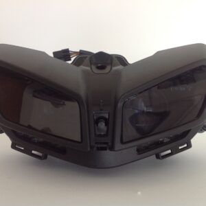 Protectores de faros Yamaha MT 09 2017 SP, tinte gris oscuro, hechos en el Reino Unido -