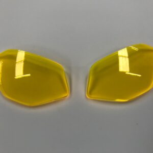 Protectores de faros Yamaha MT 10 MT 10 SP 2022, fabricados en Reino Unido, amarillos -