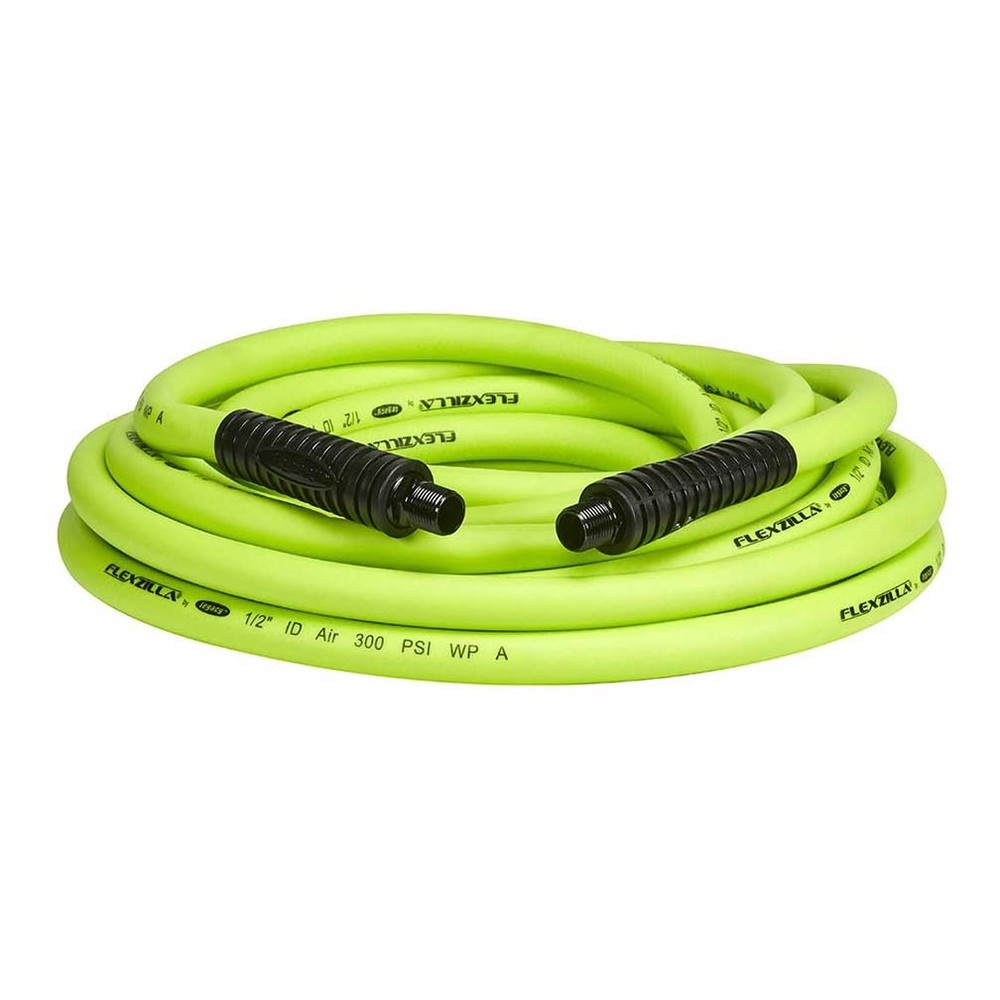 Flexzilla Hfz1225Yw3 Heavy Duty Lightweight Air Hose 1/2" X 25'