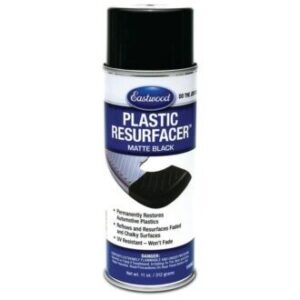 Restaurar y rejuvenecer parachoques de plástico Eastwood negro mate aerosol - spray para molduras de coche-