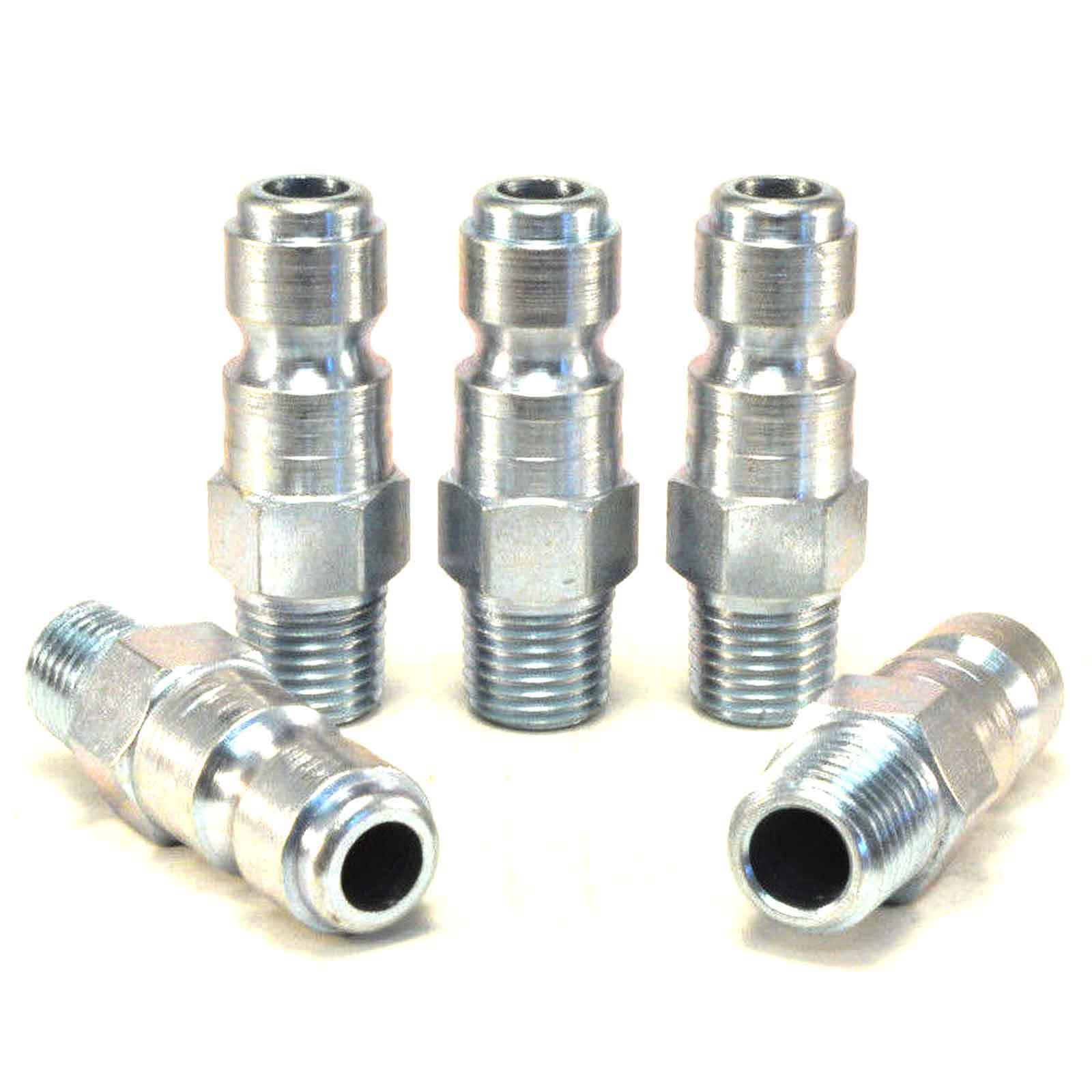Tru-Flate Automotive Quick Coupler Air Hose Fittings 3/8 Body x 1/4 NPT USA MADE