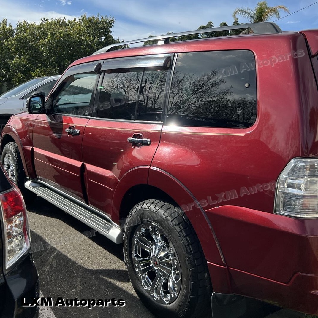 Traje de protectores contra la intemperie premium para Mitsubishi Pajero 2000+ parabrisas 4 piezas- - Image 3