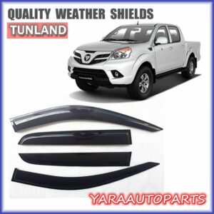 CALIDAD Protectores contra el clima Parasoles Winodw Viseras para FOTON Tunland Tintado-