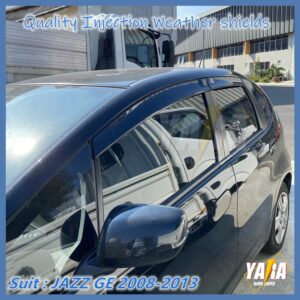Protectores climáticos premium adecuados para Honda Jazz GE 2008-2013 4 piezas-