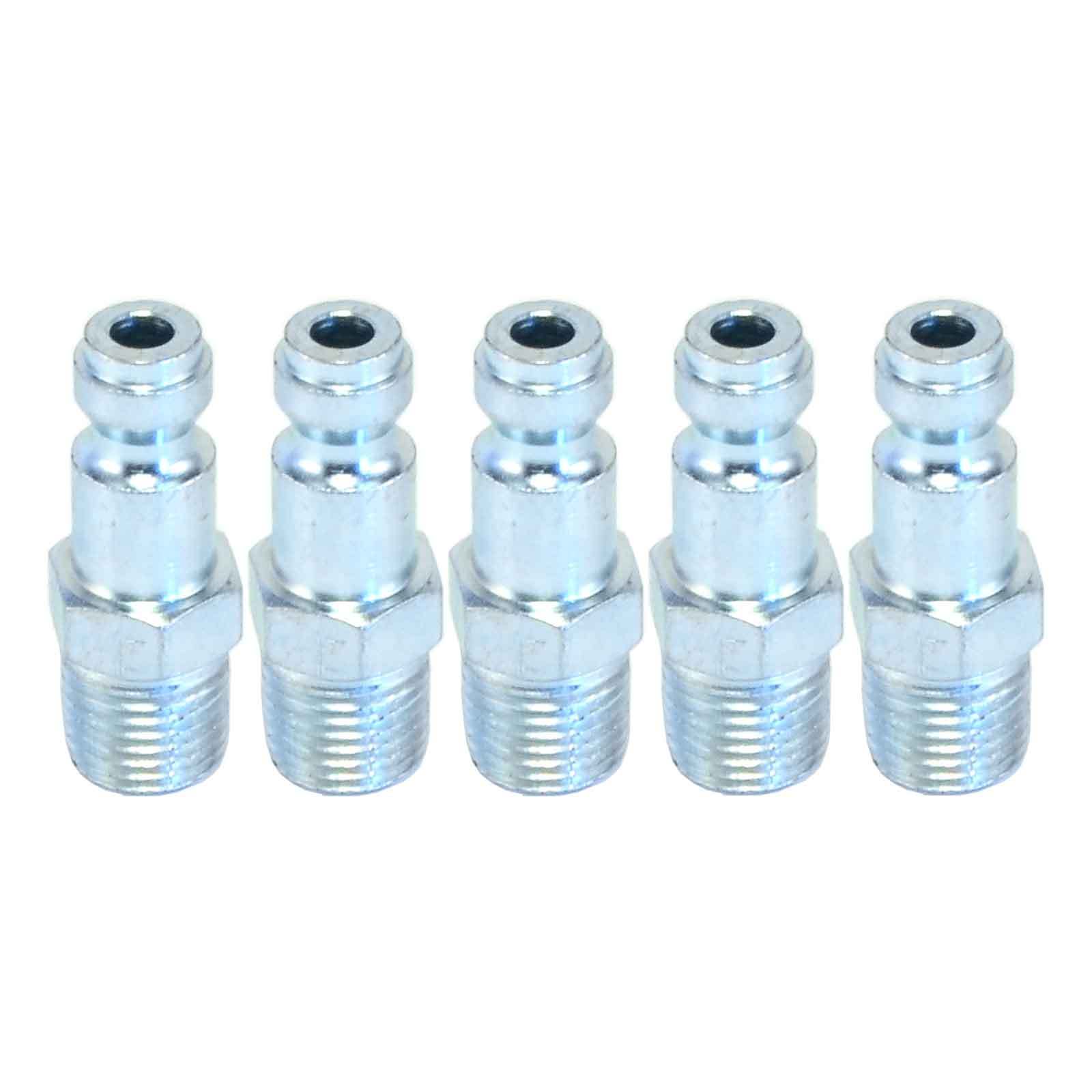 Tru-Flate Automotive Quick Coupler Air Hose Connector Fittings 1/4 NPT T Style