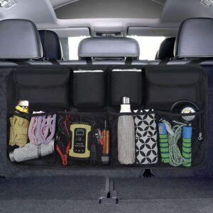 URAQT Organizador de Botas de Coche Alfombrillas Impermeables Organizador de Coche Respaldo de Asiento-