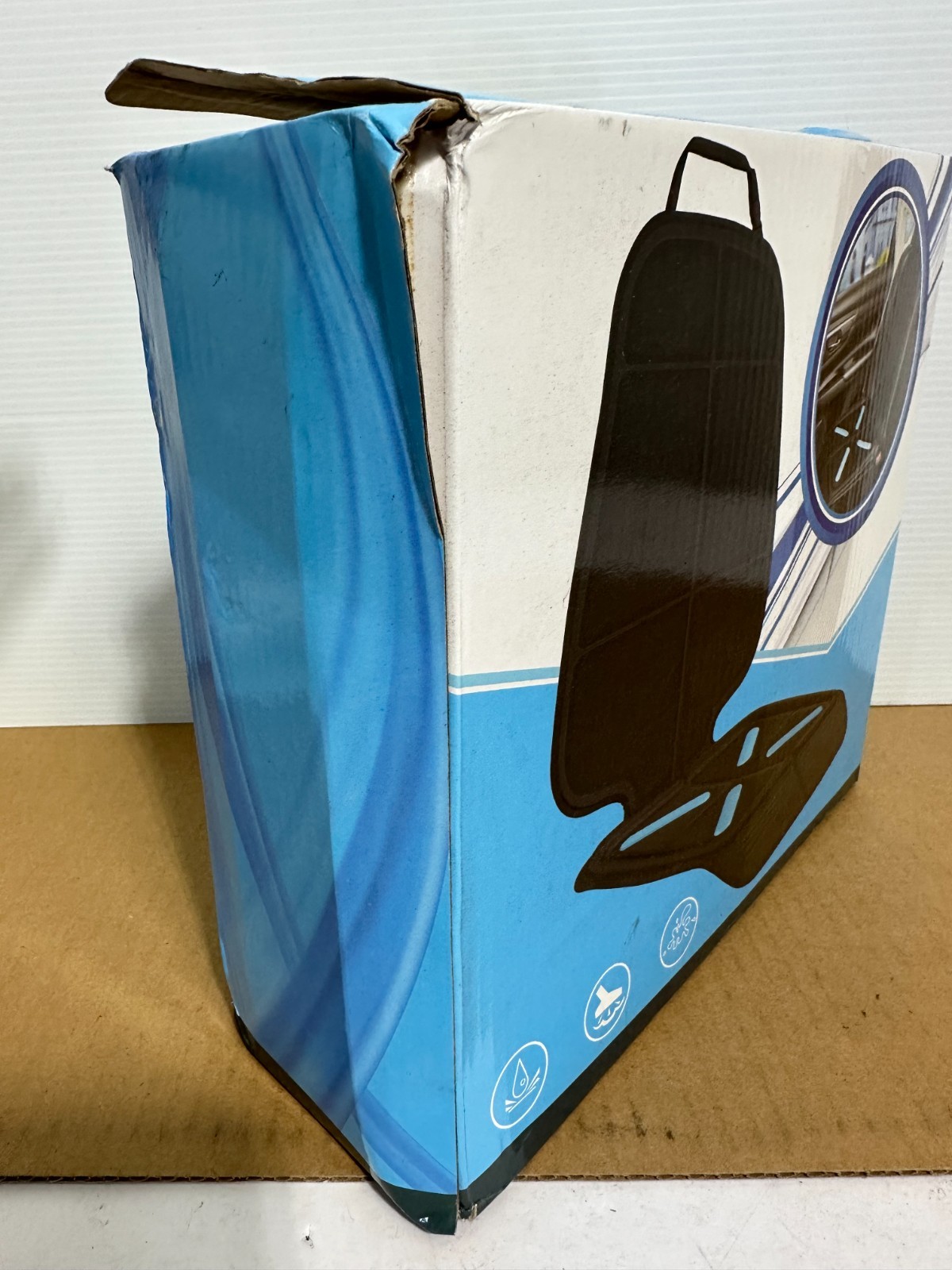 Protector de asiento de coche para bebé niño proteger automotriz vehículo cuero- - Image 5