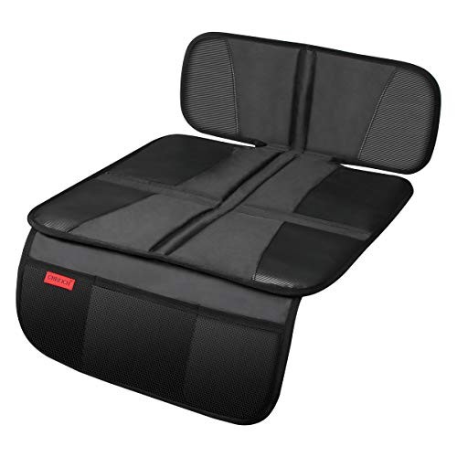 Protector de asiento de coche - Alfombrilla de protección de asiento - Acolchado grueso - Individual negro- - Image 2