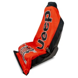 Toalla de asiento Seat Armour Jeep - Toalla Jeep lavable a máquina suave ajuste universal...-