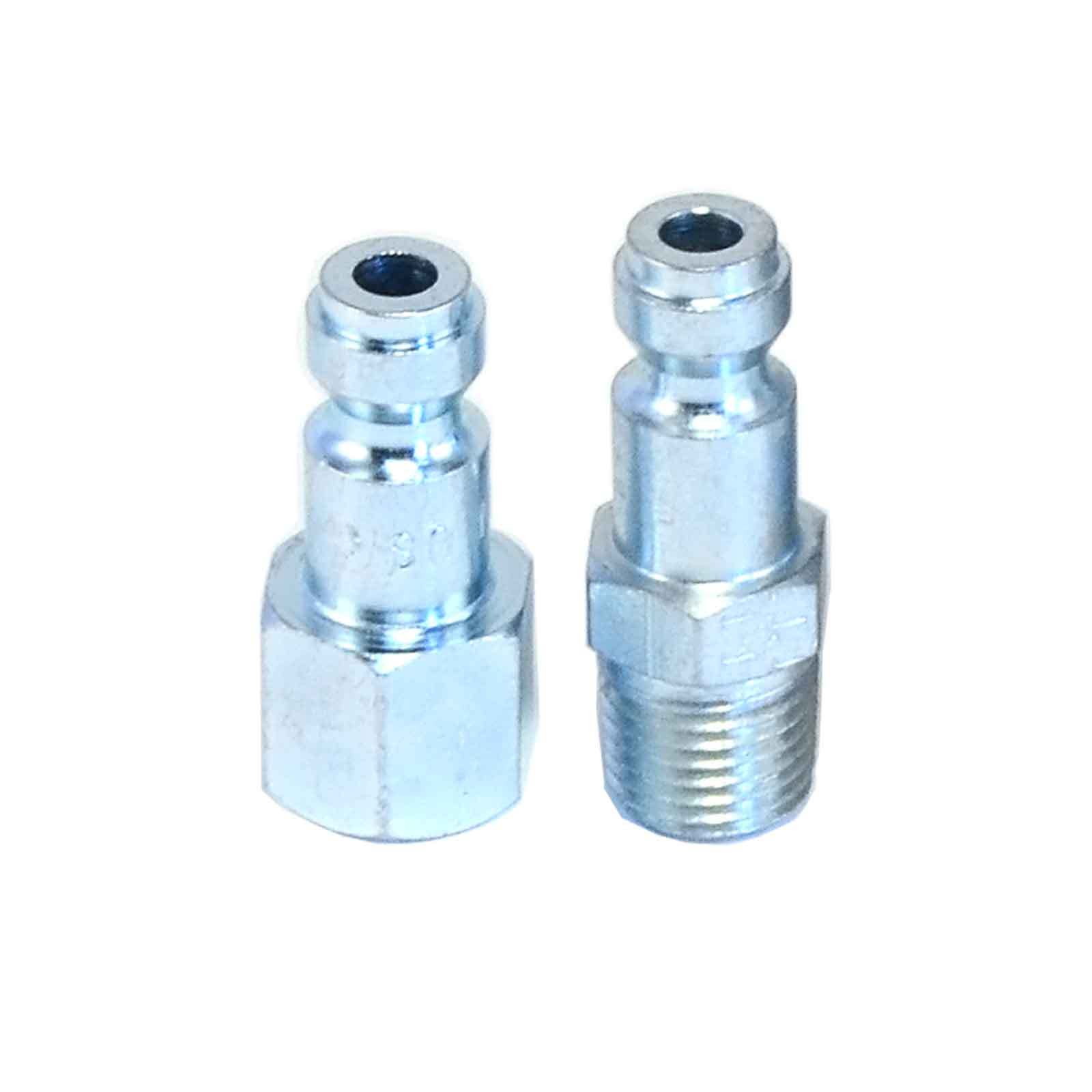 Tru-Flate Automotive Quick Coupler Air Hose Connector Fittings 1/4 NPT T Style