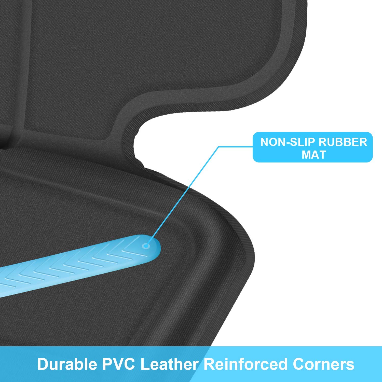Protector de asiento de coche para asientos de coche de bebé niño, alfombrilla cubierta de asiento de coche Shynerk para- - Image 3