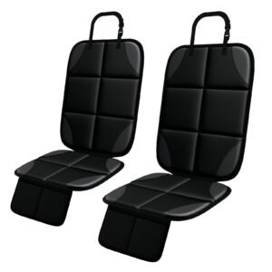 Protector de asiento de coche MHO + Paquete de 2 automáticos para asientos de coche de bebé infantil - Coche grande...-