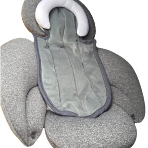 Cojín de apoyo para bebé - Inserto infantil de malla 3D transpirable para cochecitos, asientos de coche-