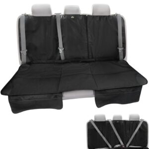 Protector de asiento de coche Caricar, debajo de la cubierta de asientos de coche para niños | Impermeable, 3-