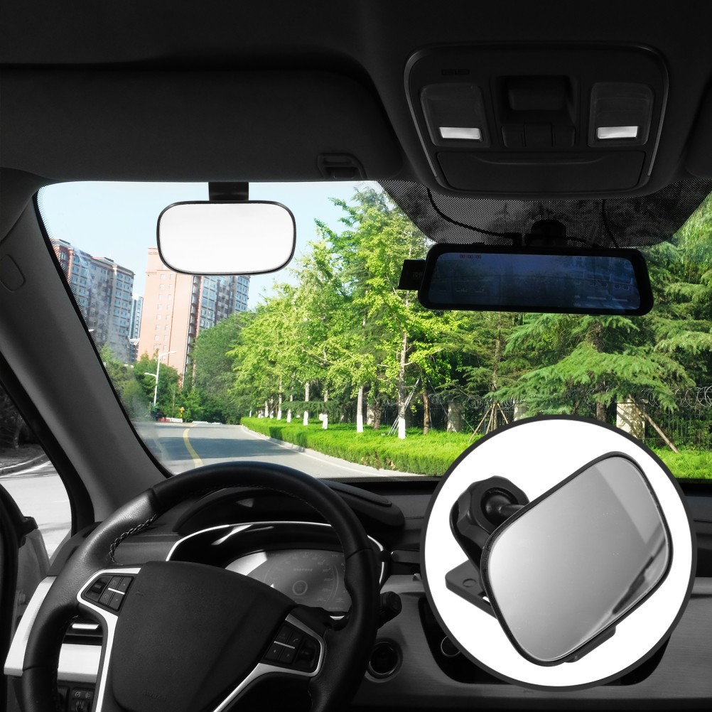 Espejo de asiento trasero para observación de visión de seguridad para bebés automóvil retrovisor- - Image 3