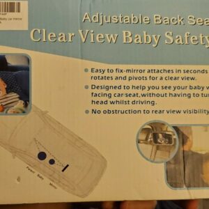 Adjustable Back Seat Clear View Baby Car Safety mirror. Shynerk SH-M-02