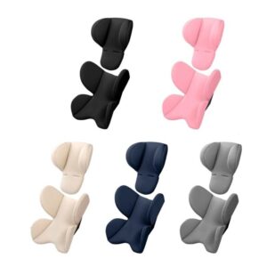 Asiento de coche 2 en 1 para bebé soporte de cabeza asiento de coche infantil inserto para recién nacidos niñas niños-