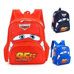 Mochila ligera impermeable para niños pequeños Cars Boys 3-6 años-
