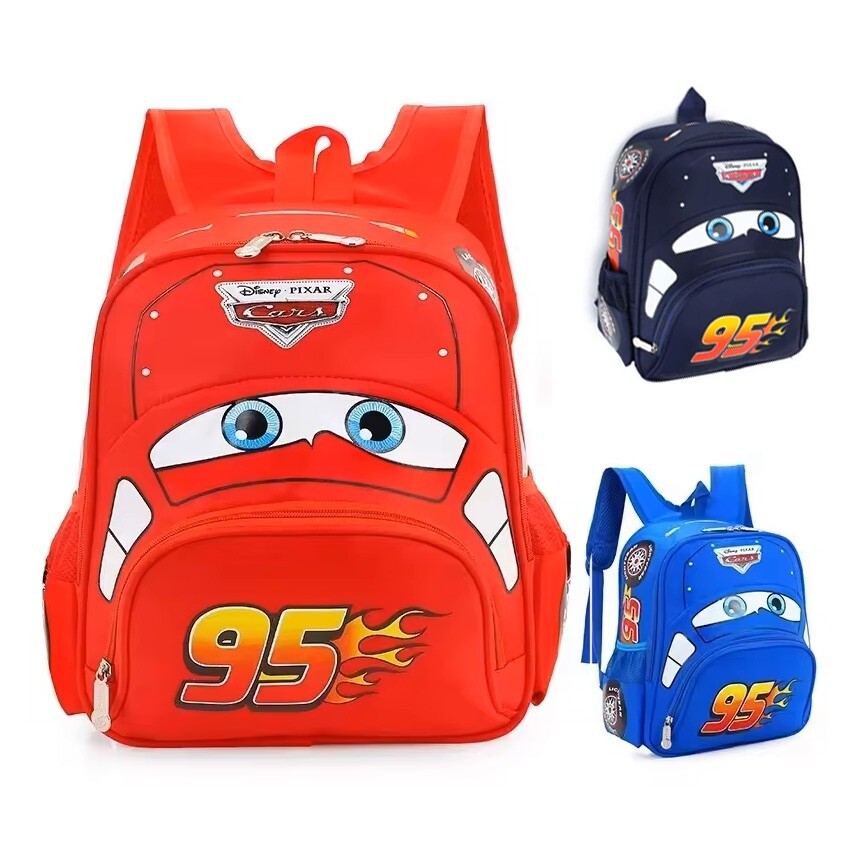 Mochila ligera impermeable para niños pequeños Cars Boys 3-6 años-