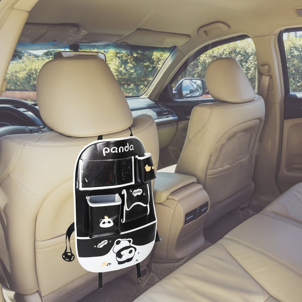 Organizador de accesorios de viaje para automóvil para niños asiento trasero organizadores automotrices- - Image 2