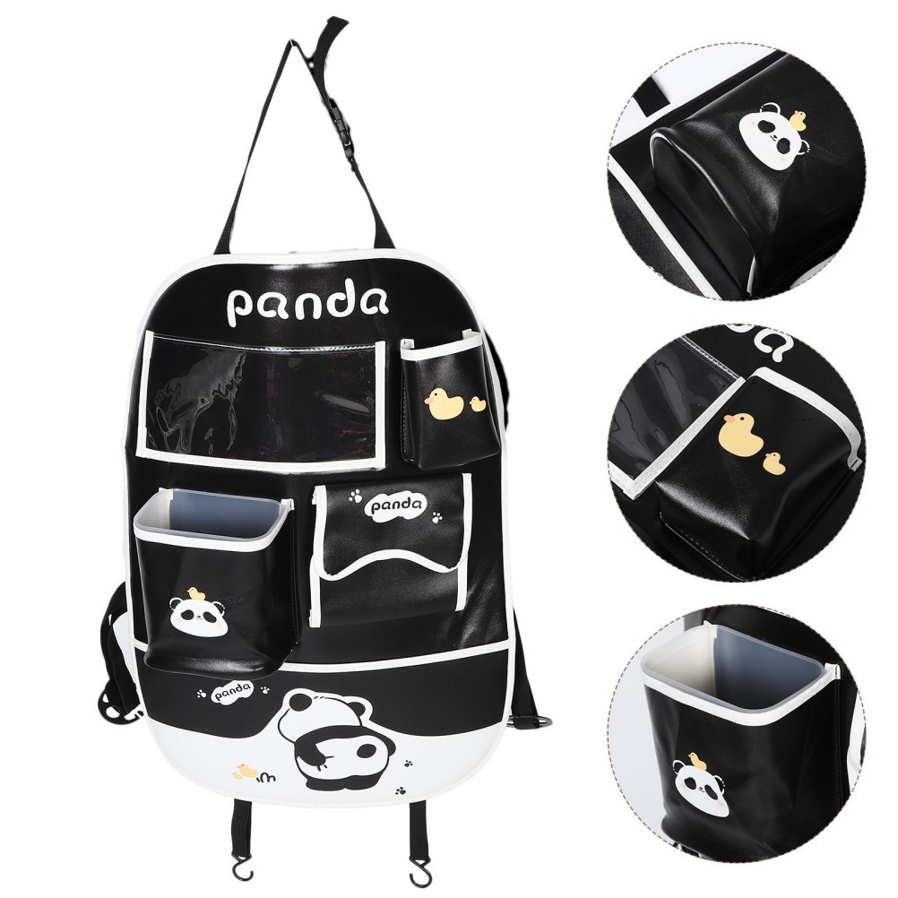 Organizador de accesorios de viaje para automóvil para niños asiento trasero organizadores automotrices- - Image 4