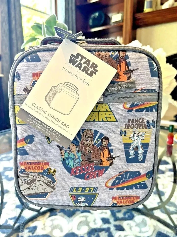 Pottery Barn Niños Escuela Lonchera Vacaciones Disney Viaje Guerra de las Galaxias Juego de Regalo de Bola- - Image 2