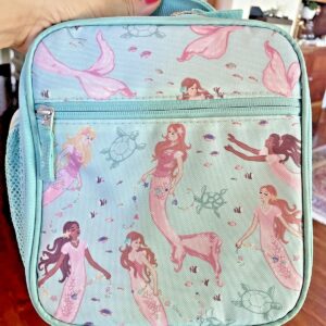 Caja de almuerzo escolar Pottery Barn para niños vacaciones Disney viaje SIRENA CONGELADA regalo nueva-