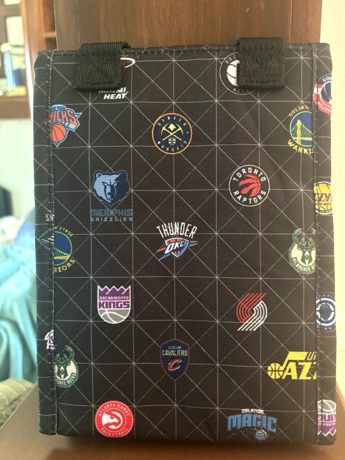 Bolsa de almuerzo escolar Pottery Barn vacaciones Disney viaje NBA BALONCESTO regalo de viaje- - Image 3