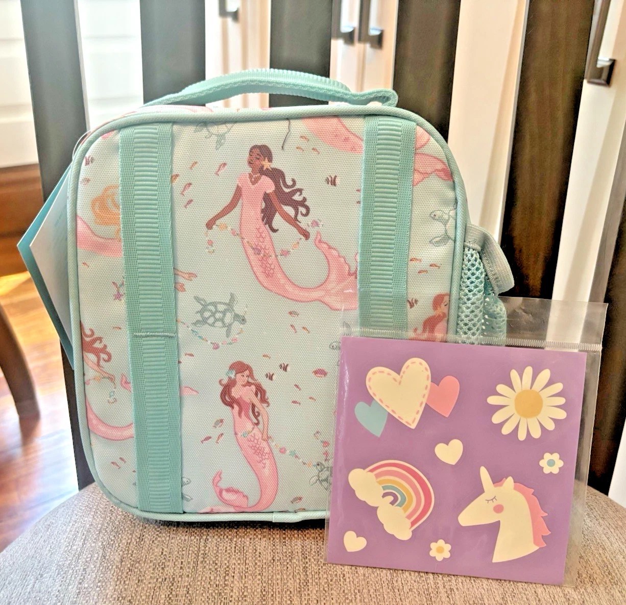Pottery Barn Niño Lonchera Escolar Vacaciones Disney Viaje SIRENA CONGELADA Juego de Regalo- - Image 2