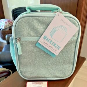Pottery Barn Almuerzo Escolar + Utensilios Vacaciones Disney Viaje SNOOPY GLITTER Bolsa CONJUNTO-