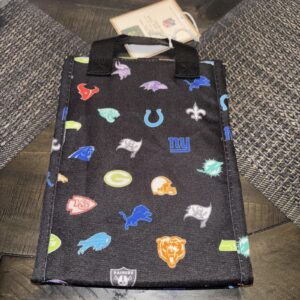 Bolsa de almuerzo escolar Pottery Barn vacaciones Disney viaje NFL FÚTBOL viaje regalo niño-