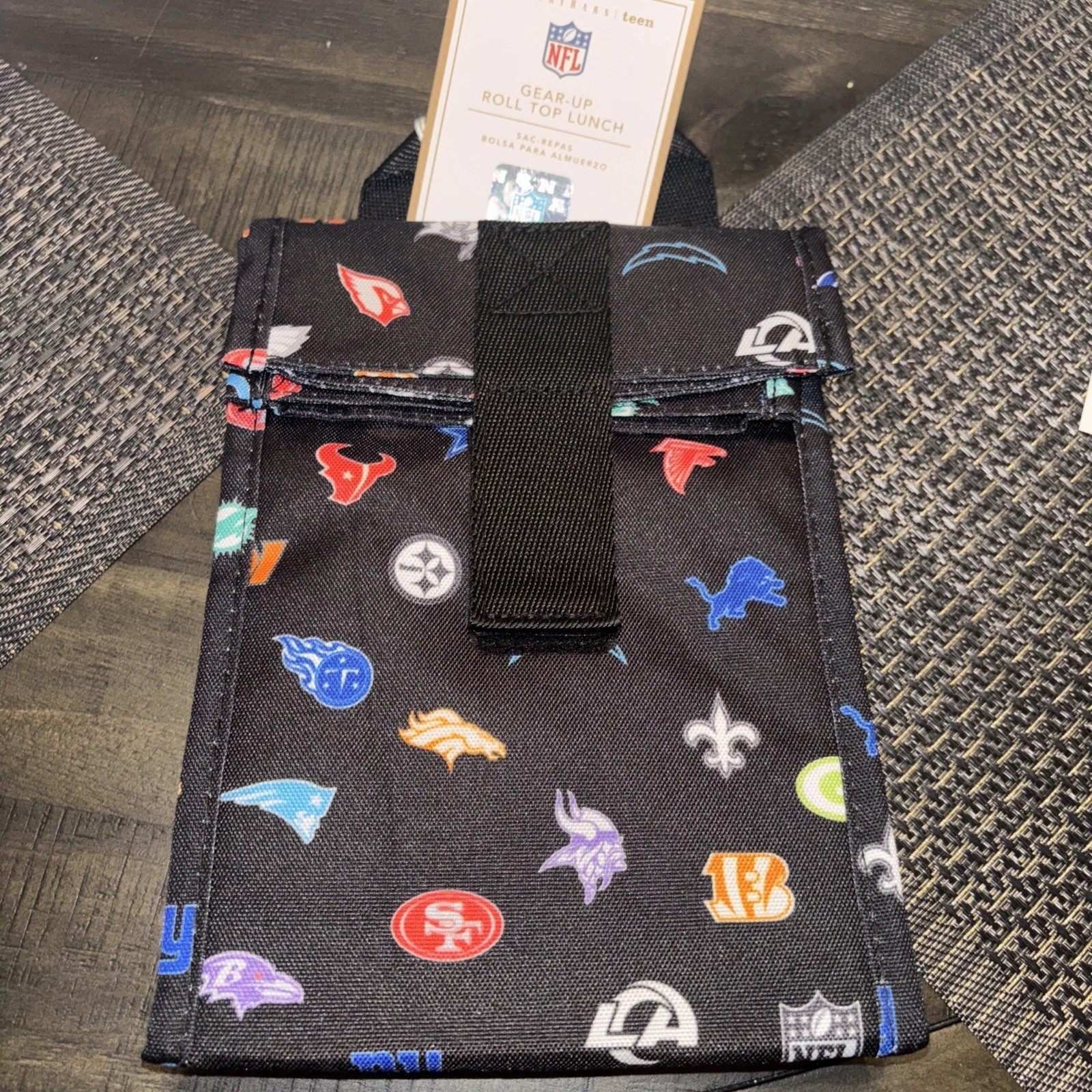 Bolsa de almuerzo escolar Pottery Barn vacaciones Disney viaje NFL FÚTBOL viaje regalo niño- - Image 2