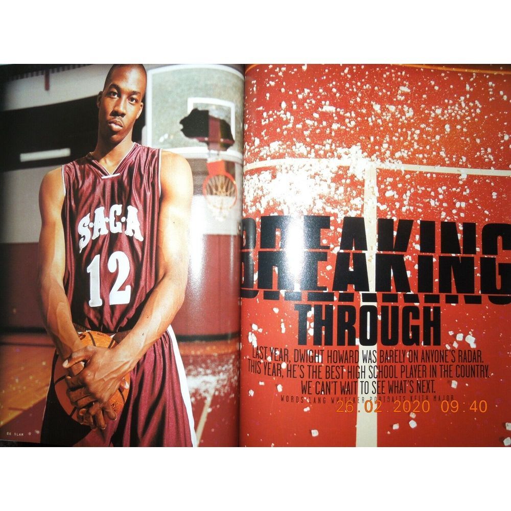 DWIGHT HOWARD slam SHAUN LIVINGSTON al jefferson CARLOS BOOZER 2004 HIGH SCHOOL - Image 4