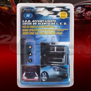 PILOTO AUTOMOTRIZ 3 LUZ DE ACENTO LED AZUL PARA INTERIOR Y EXTERIOR-
