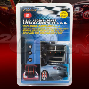 PILOT AUTOMOTIVE 3 LUZ DE ACENTO LED ROJA PARA INTERIOR Y EXTERIOR-