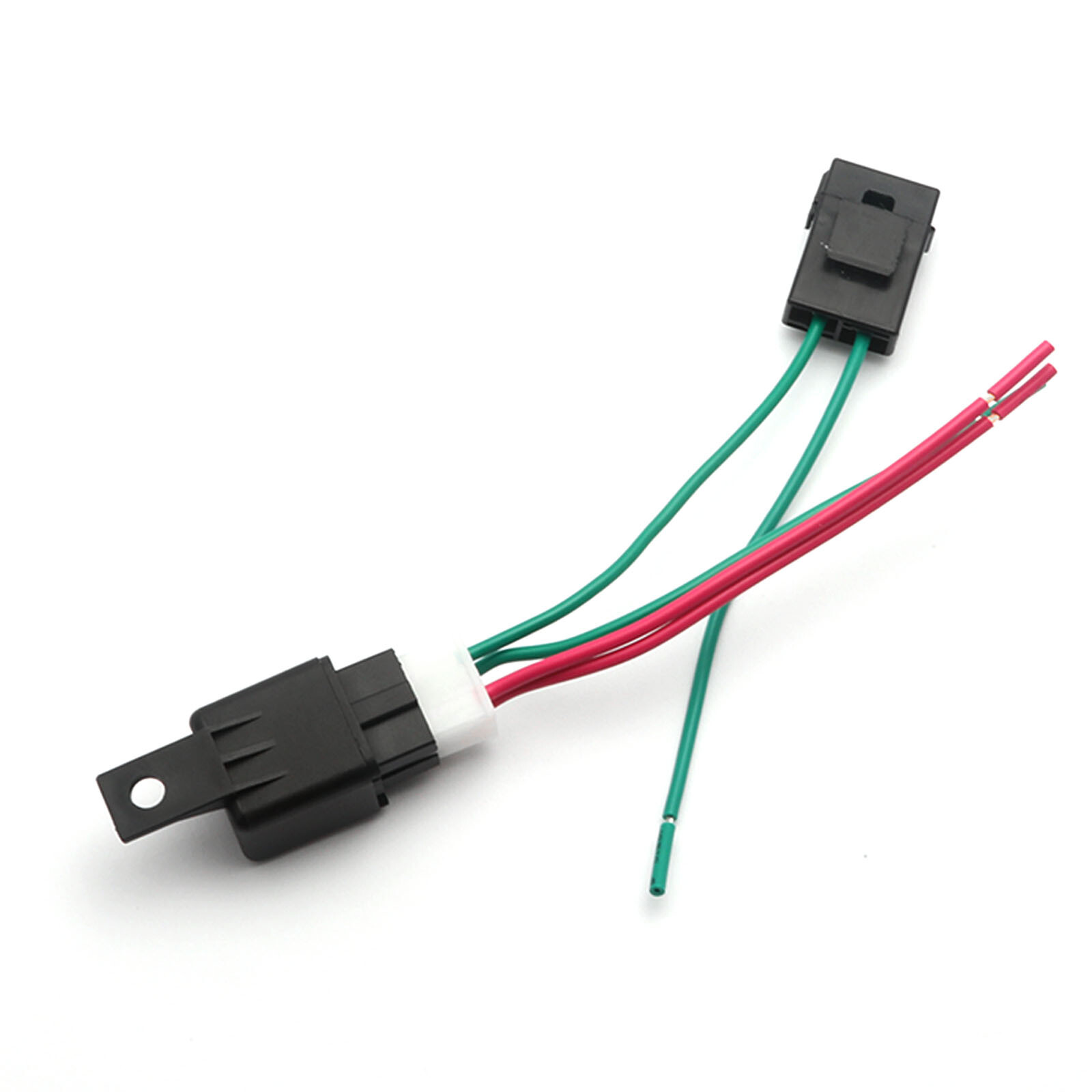 1x Arnés de cableado base de relé de luz LED electrónico automotriz SPDT de 4 pines- - Image 4
